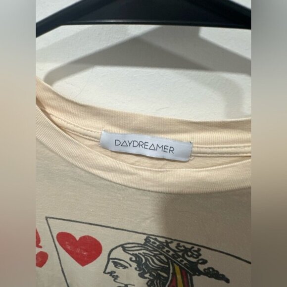 NWOT- FREE PEOPLE x DAYDREAMER COLLAB QUEEN OF HEARTS LONG SLEEVE - Picture 3 of 8